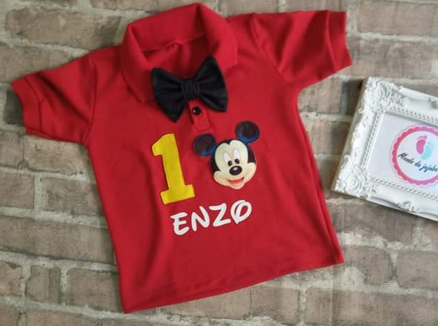 Camiseta Polo Mickey Mouse