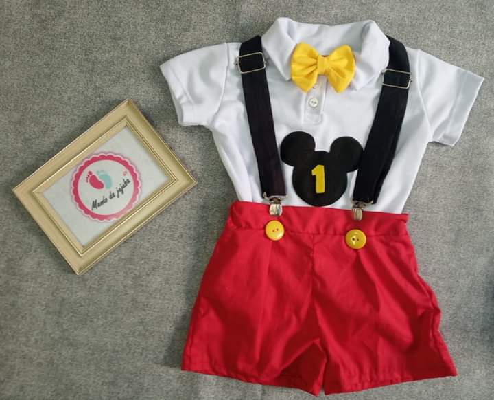 Conjunto Mickey Mouse personalizado