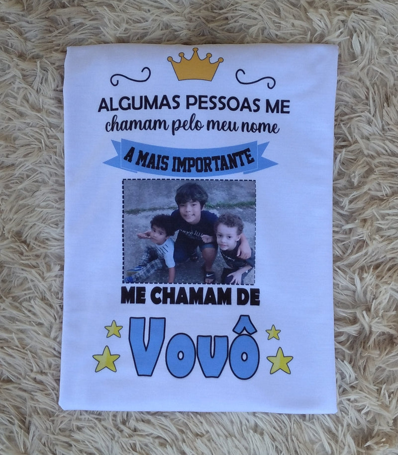 Camiseta Personalizada As pessoas mais importante me chamam de Vovô