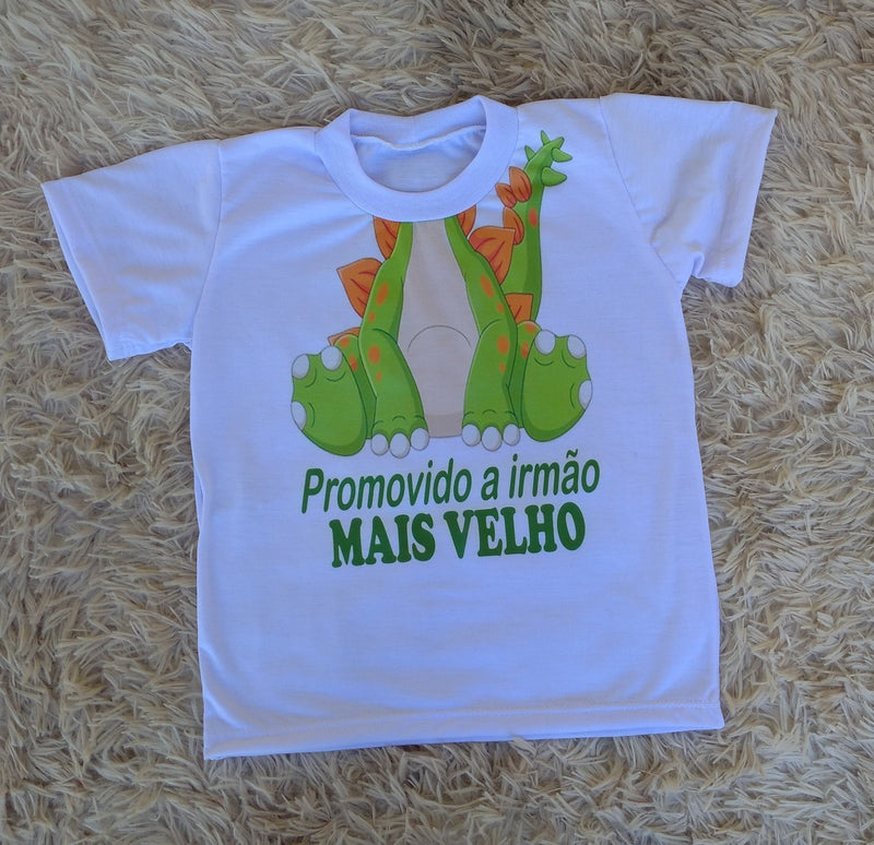 Camiseta Personalizada Promovido a Irmão mais Velho