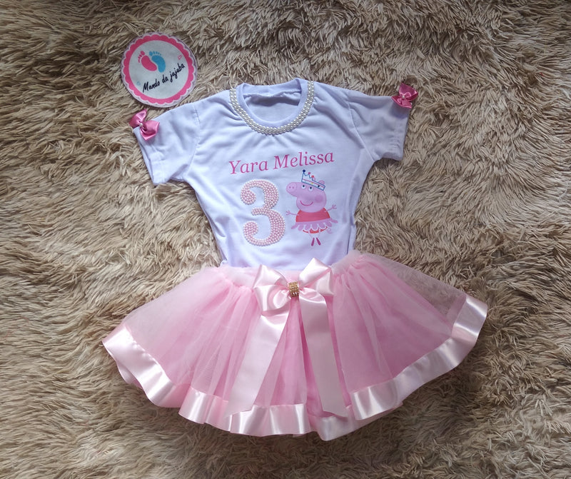 Conjunto Personalizado Pepa Pig Infantil