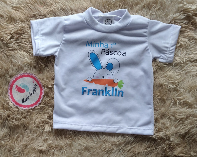 Camiseta Personalizada Coelhinho Infantil