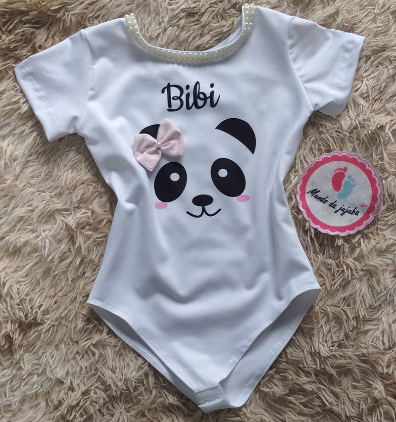 Body Personalizado Panda Infantil