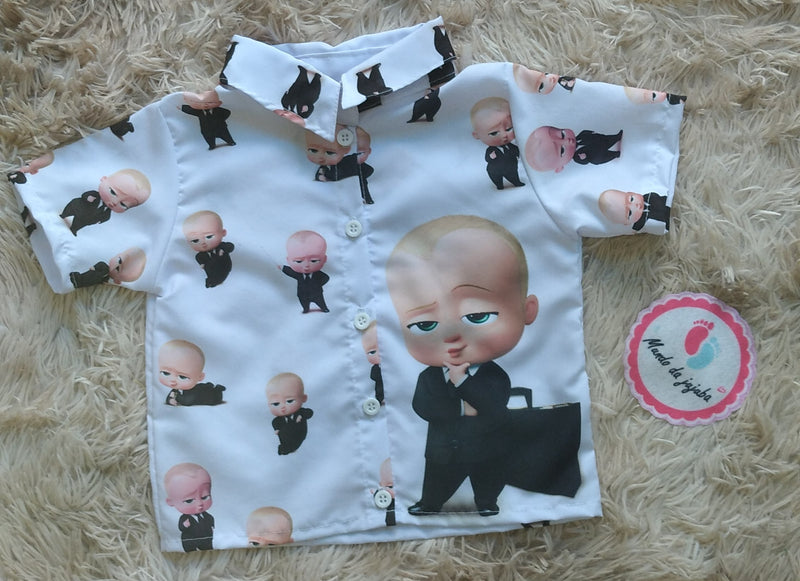 Camisa Personalizada Podoroso Chefinho Infantil