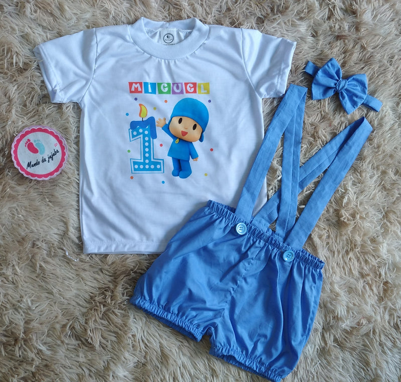 Conjunto Personalizado Pocoyo Infantil