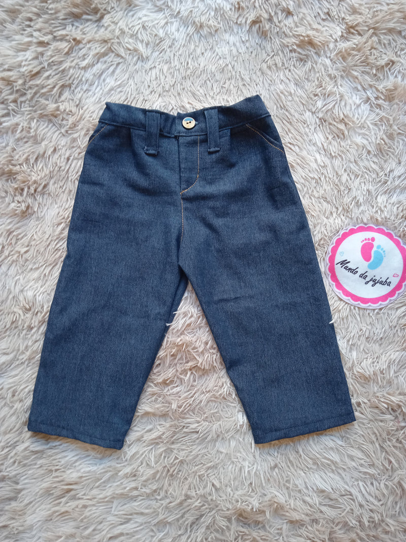 Calca Jeans Woody Toy Story Infantil