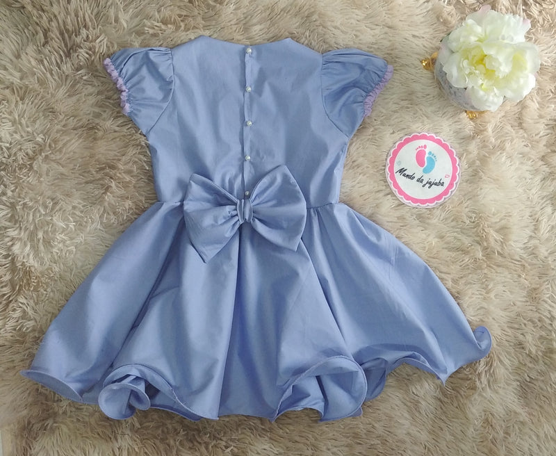 Vestido Temático Rapunzel Infantil