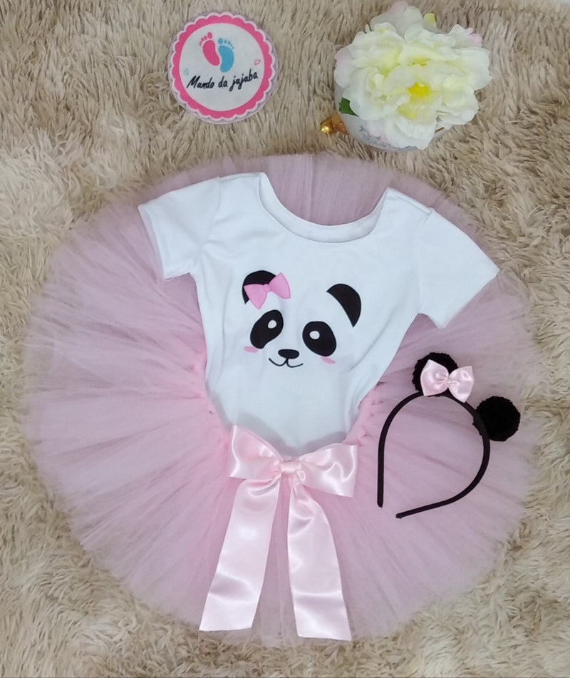 Conjunto Temático Panda Infantil