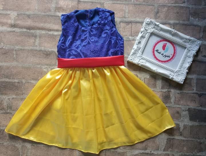 Vestido Branca de Neve Infantil