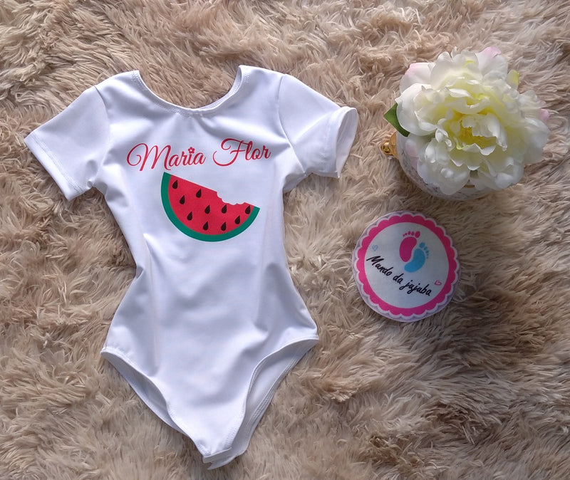 Body Personalizado de Melancia Infantil