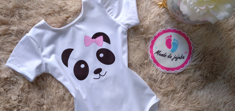 Body Personalizado Panda infantil