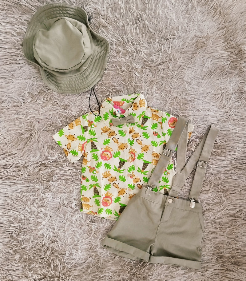 Conjunto Temático Safari Infantil