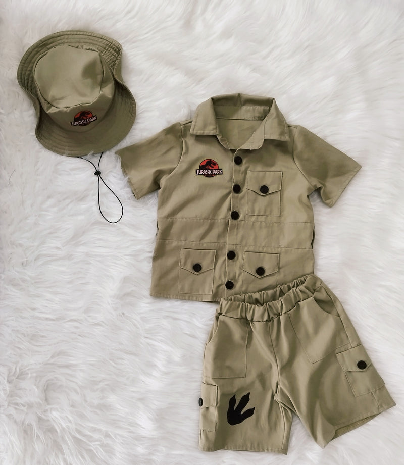 Conjunto dinossauro Jurassic park