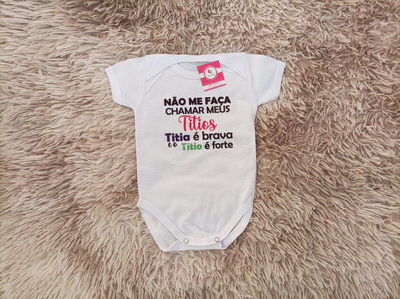 Body Personalizado Titio(a)