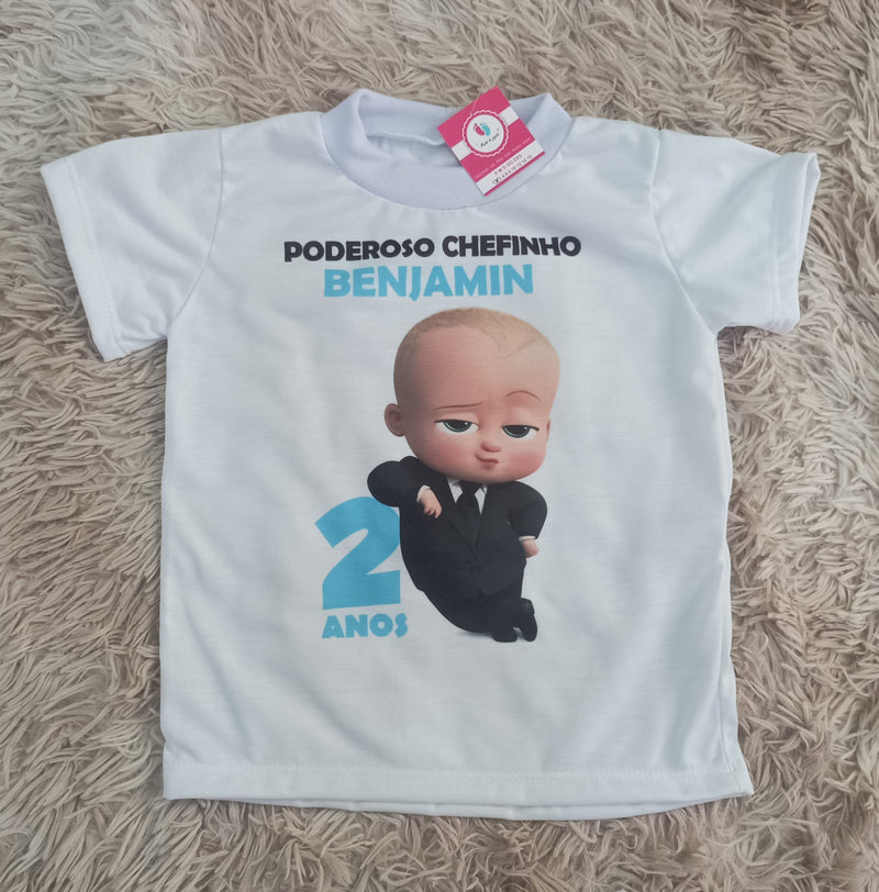 Camiseta Personalizada Poderoso Chefinho