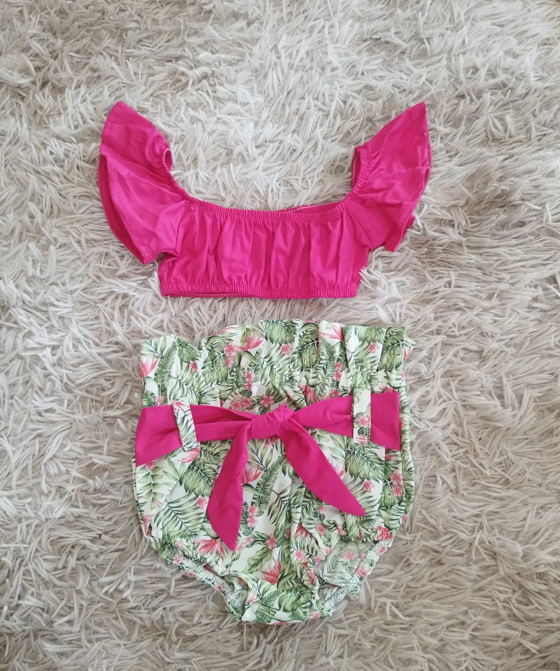 Conjunto Pink Floral