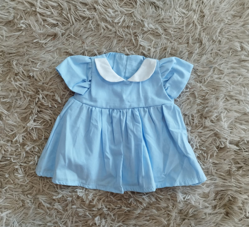 Vestido Azul Bebê