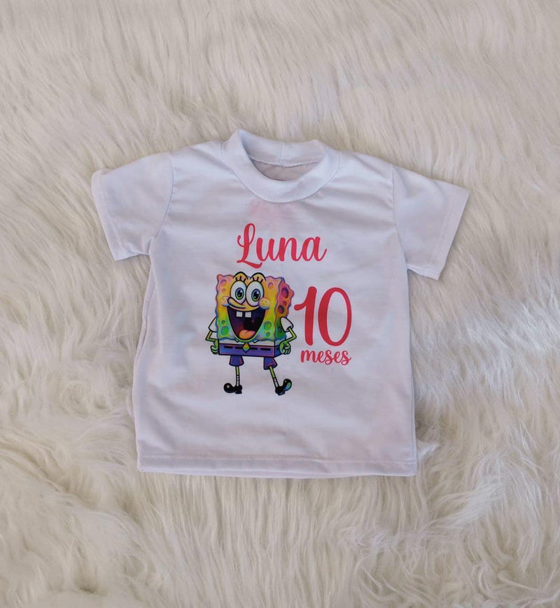 Camiseta Personalizada Bob Esponja