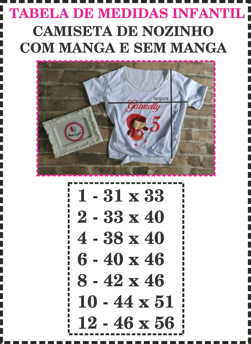 Camiseta Regata Personalizada Turma da Mônica Infantil