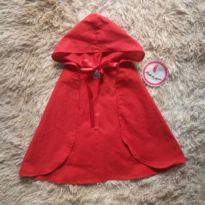 Fantasia Chapeuzinho Vermelho Infantil