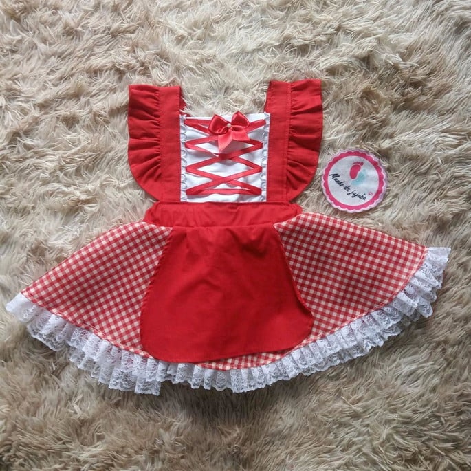 Fantasia Chapeuzinho Vermelho Infantil